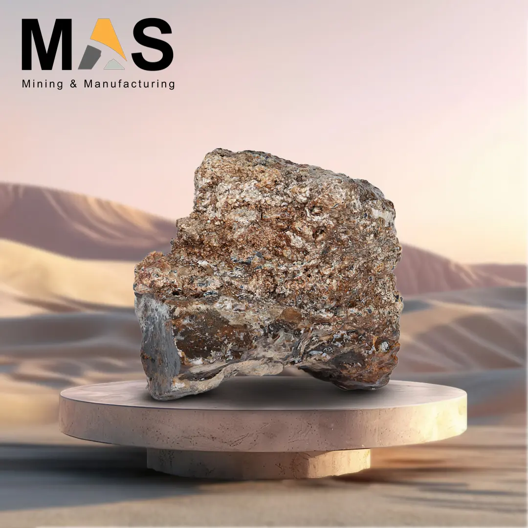 High-quality image of raw zinc metal extracted during exploration